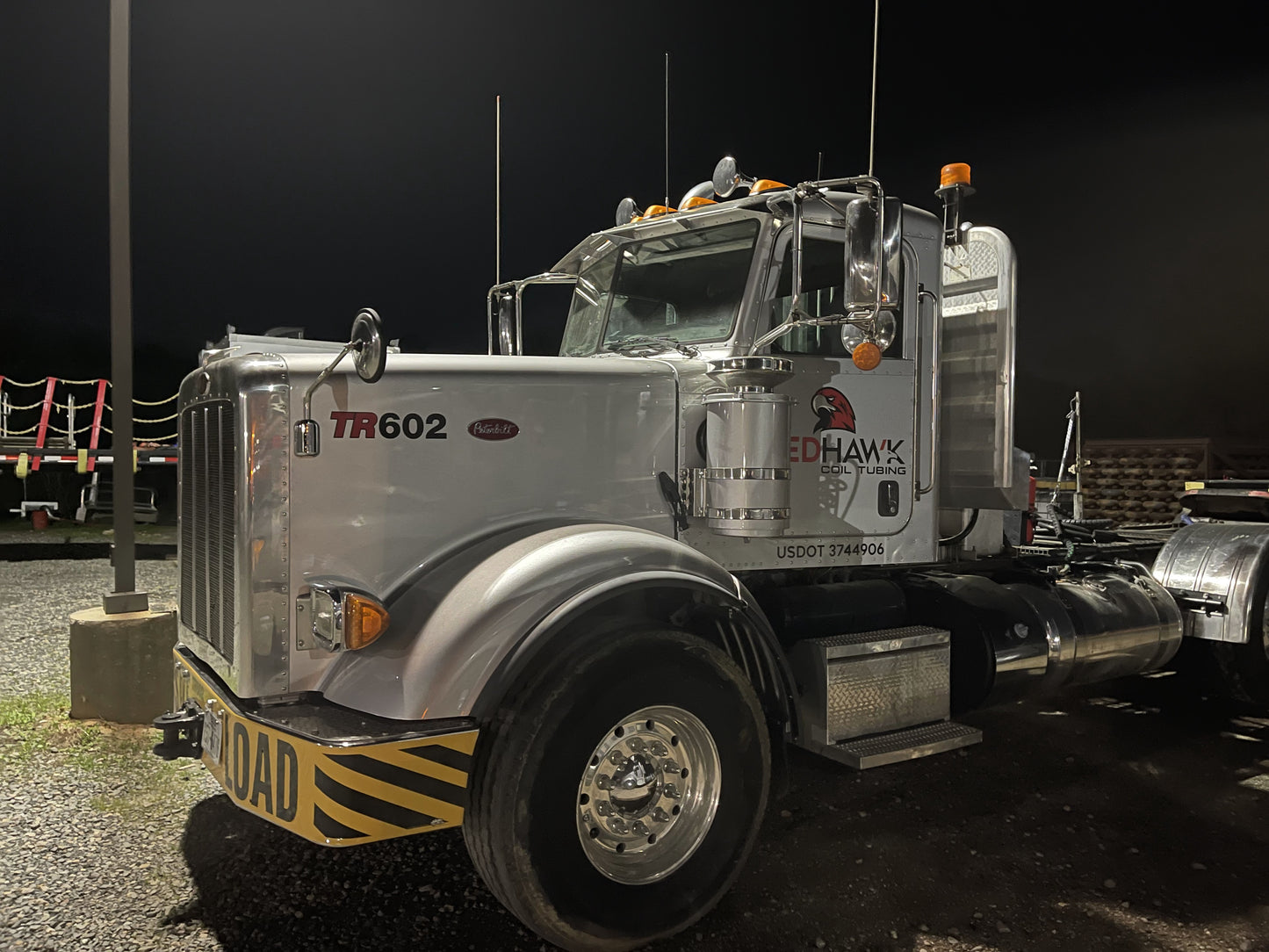 Peterbilt 12" High, Tow Hook w/No License Plate