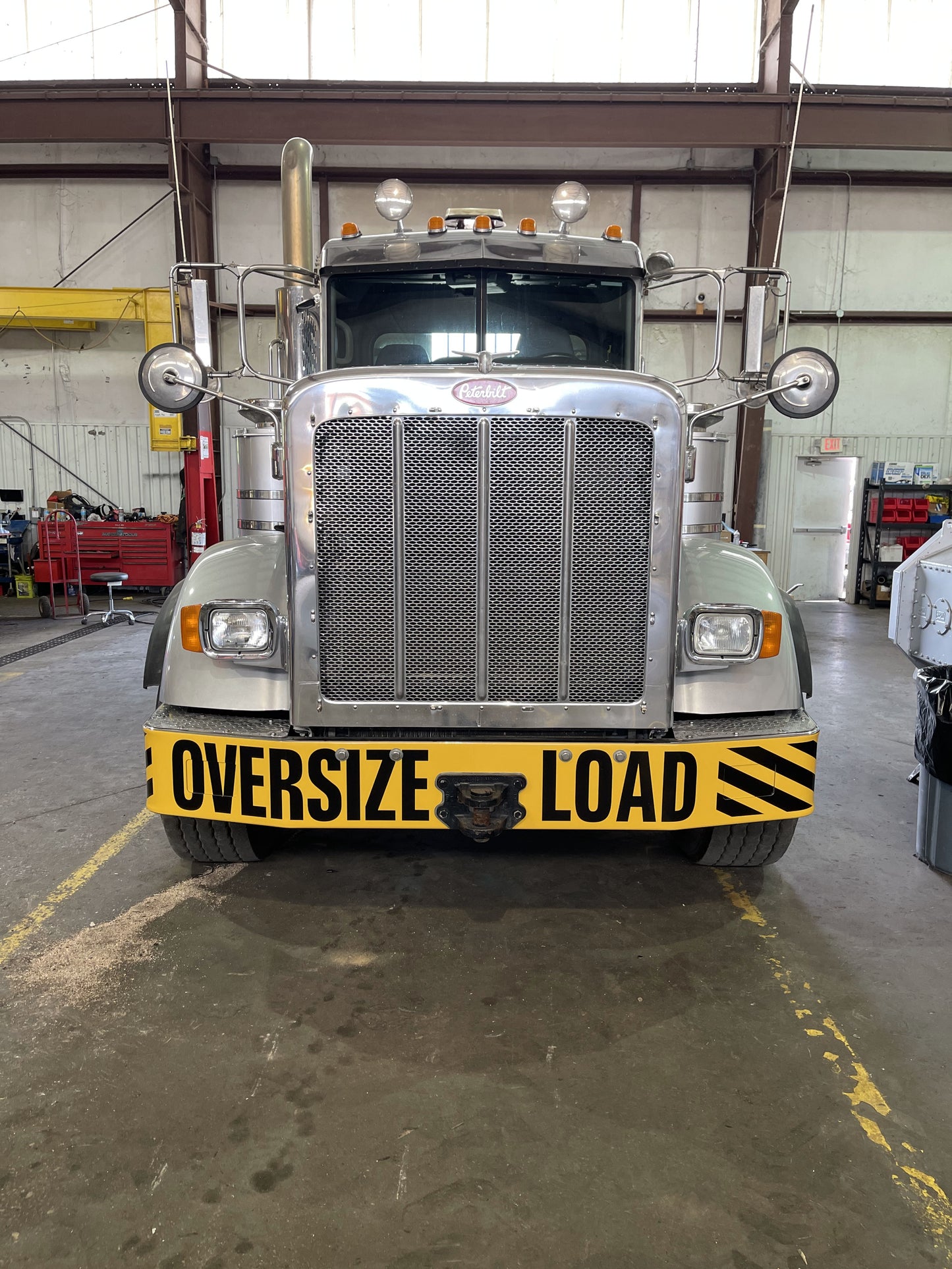 Peterbilt 12" High, Tow Hook w/No License Plate